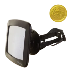 Adjustable Backseat Mirror with Securing Dial