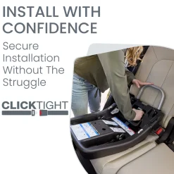 Alpine Infant Car Seat Base with ClickTight