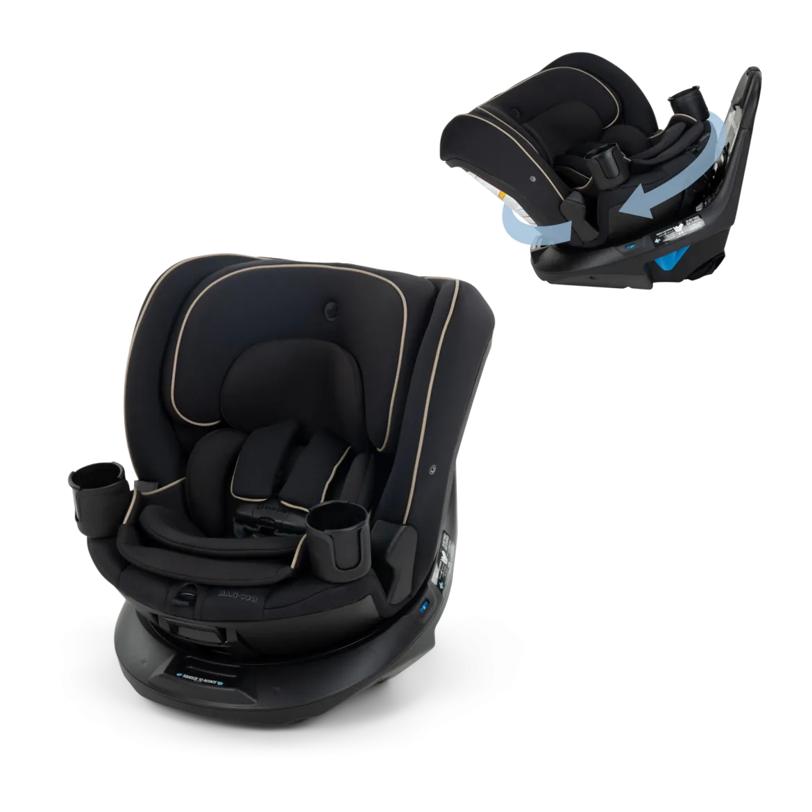 Andi 360° Rotating All-in-One Convertible Car Seat