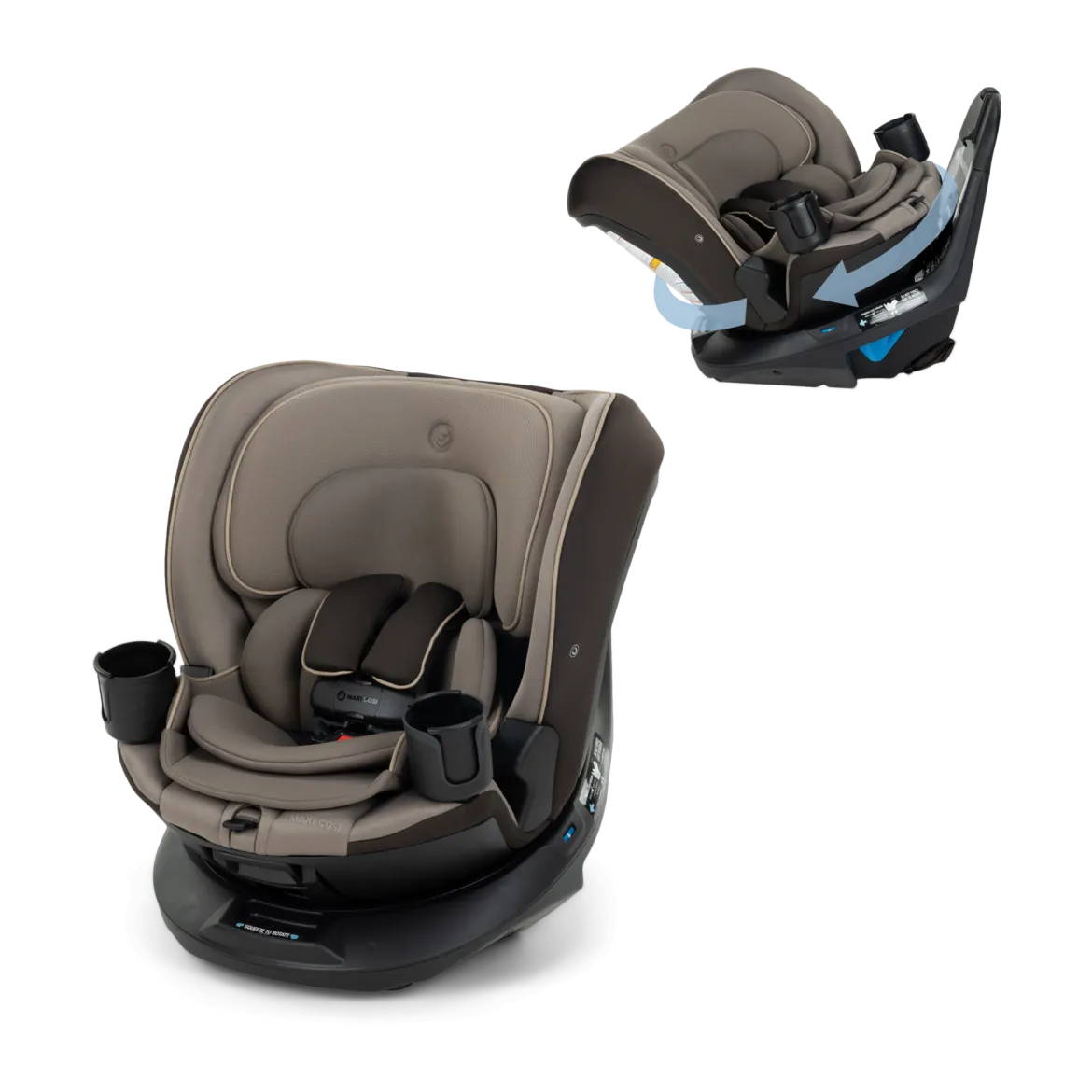 Andi 360° Rotating All-in-One Convertible Car Seat