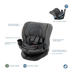 Andi 360° Rotating All-in-One Convertible Car Seat