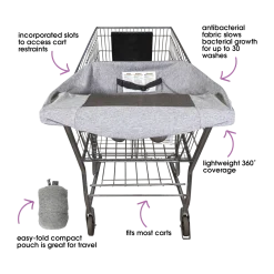Antibacterial Shopping Cart Cover