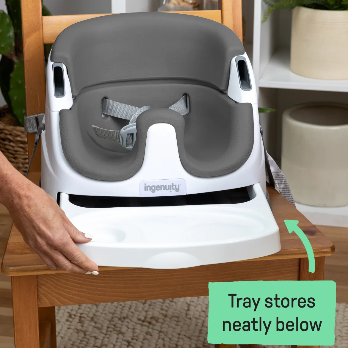 Baby Base 2-in-1 Feeding Booster and Floor Seat