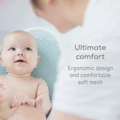 Baby Bath Support & Thermometer Gift Bundle