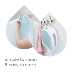 Baby Bath Support & Thermometer Gift Bundle