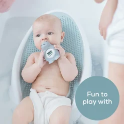Baby Bath Support & Thermometer Gift Bundle