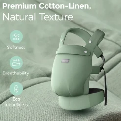 Baby Carrier with Natural Cotton Linen