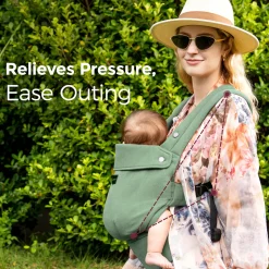 Baby Carrier with Natural Cotton Linen