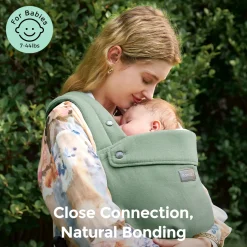 Baby Carrier with Natural Cotton Linen