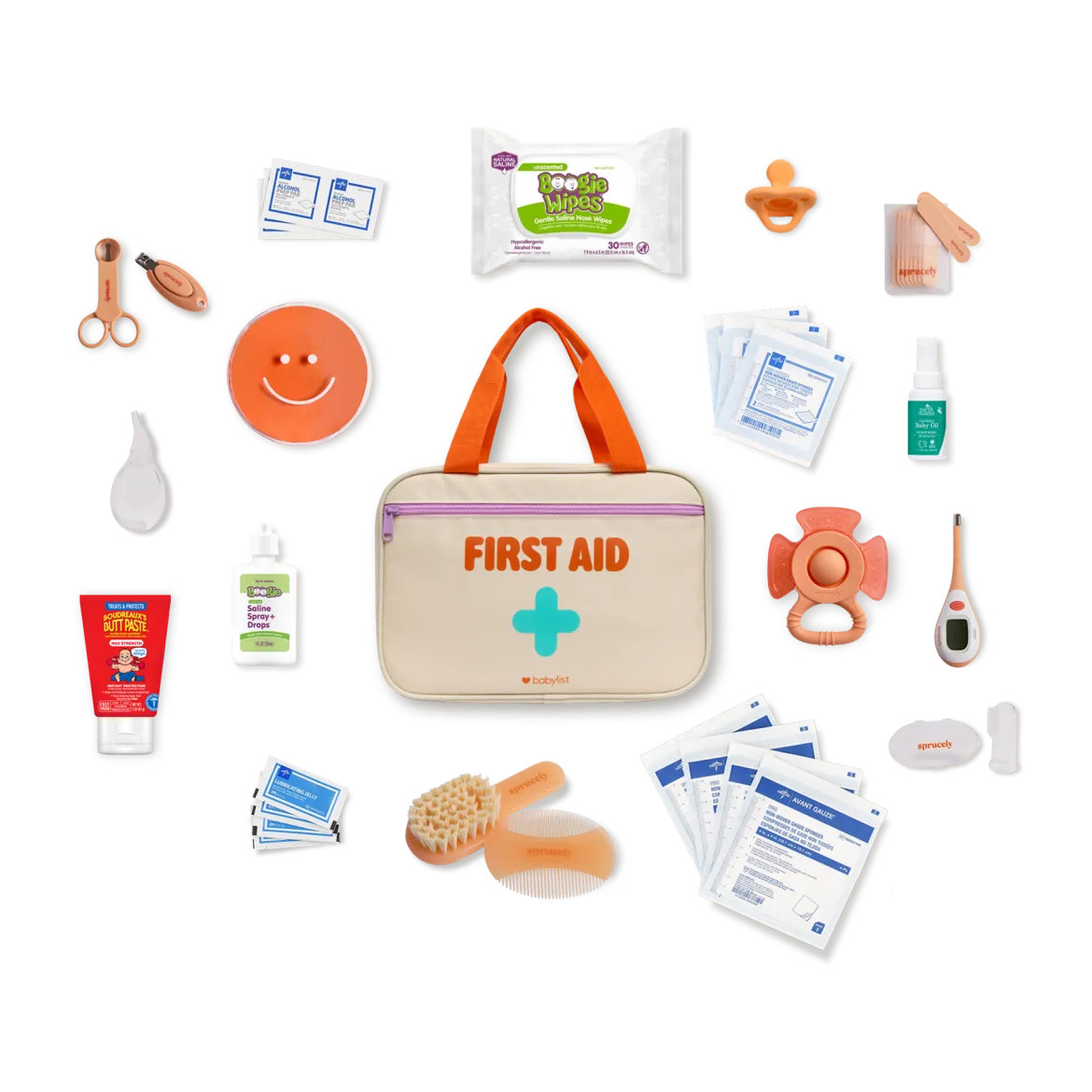 Baby First Aid & Grooming Kit