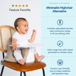 Baby Floor & Booster Seat with Tray