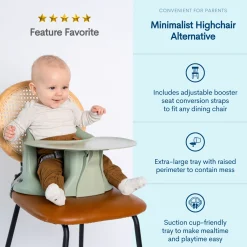 Baby Floor & Booster Seat with Tray