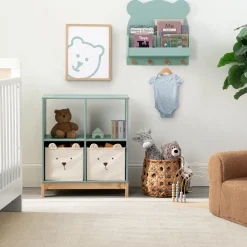 babyGap Brannan Bear Wall Shelf with 4 Hooks