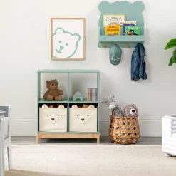 babyGap Brannan Bear Wall Shelf with 4 Hooks