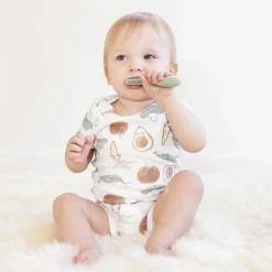 Baby-Led Toothbrush + Sensory Tongue Depressor Dual Pack