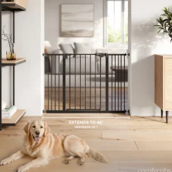 Baby Safety Gate with 3 Extensions