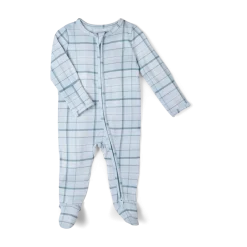 Bamboo Viscose Printed 2-Way Zip Footie