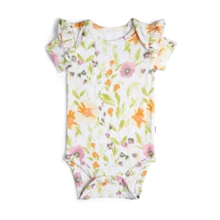 Bamboo Viscose Ruffle Bodysuit (3 Pack)