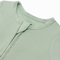 Bamboo Viscose Solid 2-Way Zip Footie