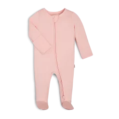 Bamboo Viscose Solid 2-Way Zip Footie