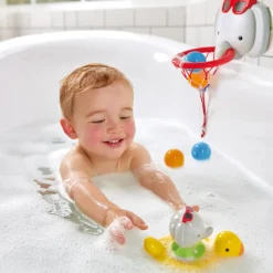 Bath Time Elephant Spin Splash 'n' Swim & Basketball Bundle