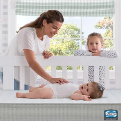 Beautyrest Silver Slumber Nights Crib and Toddler Mattress