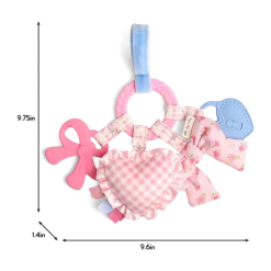 Bitzy Busy Ring Teething Activity Toy
