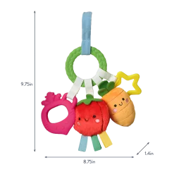 Bitzy Busy Ring Teething Activity Toy