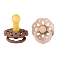 Boheme Natural Rubber Pacifier (2 Pack)