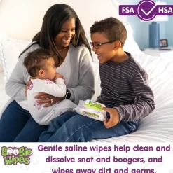 Boogie Wipes Saline Nose Wipes