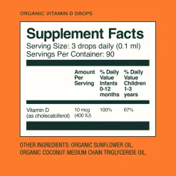 Boosties Bundle - Organic Vitamin D and Probiotic Drops