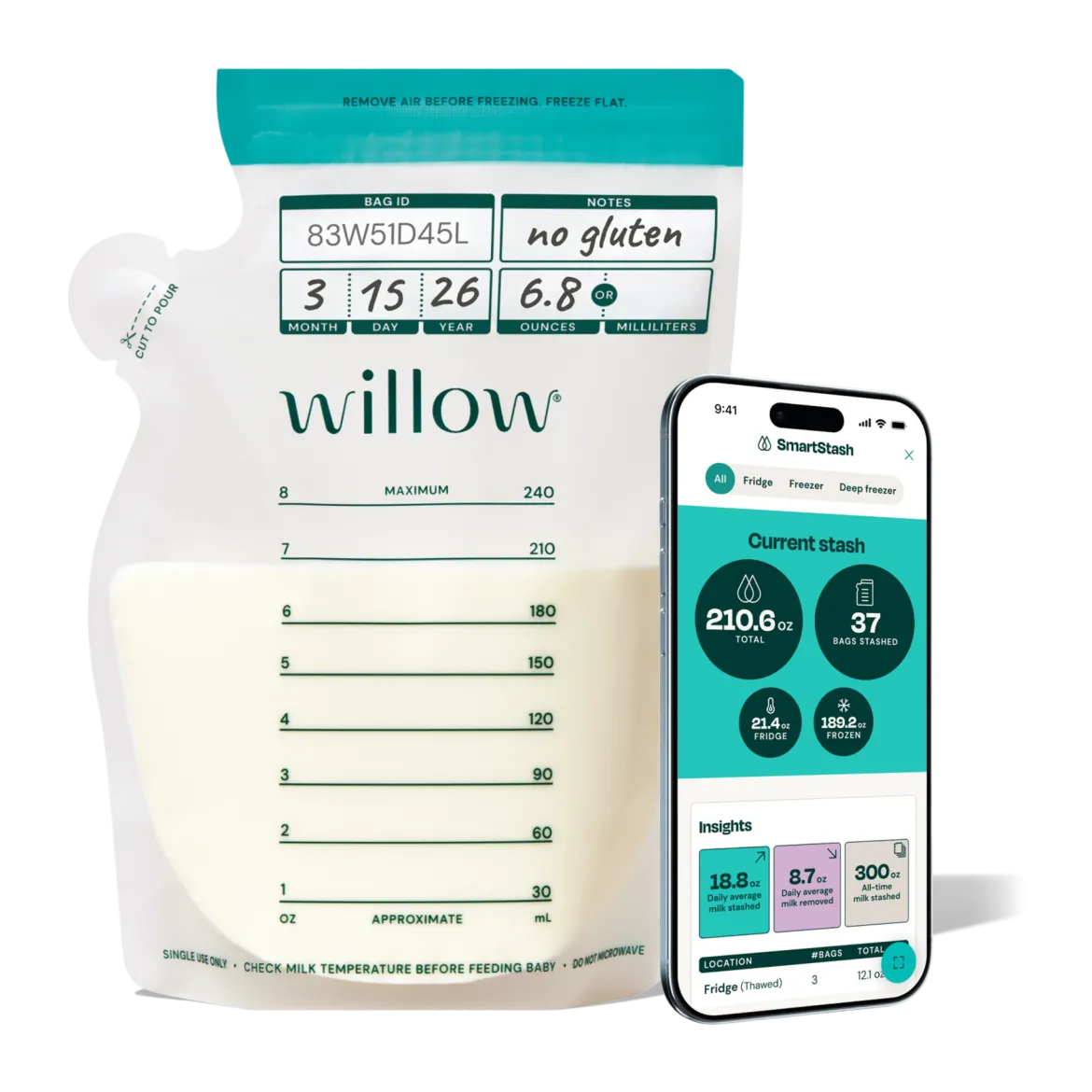 Breast Milk Storage Bags