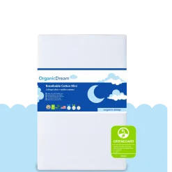 Breathable Cotton Mini 2-Stage Crib Mattress