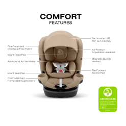 Callisto G 360 Rotating All-in-One Convertible Car Seat