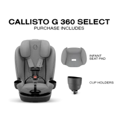 Callisto G 360 Select Rotating All-in-One Convertible Car Seat