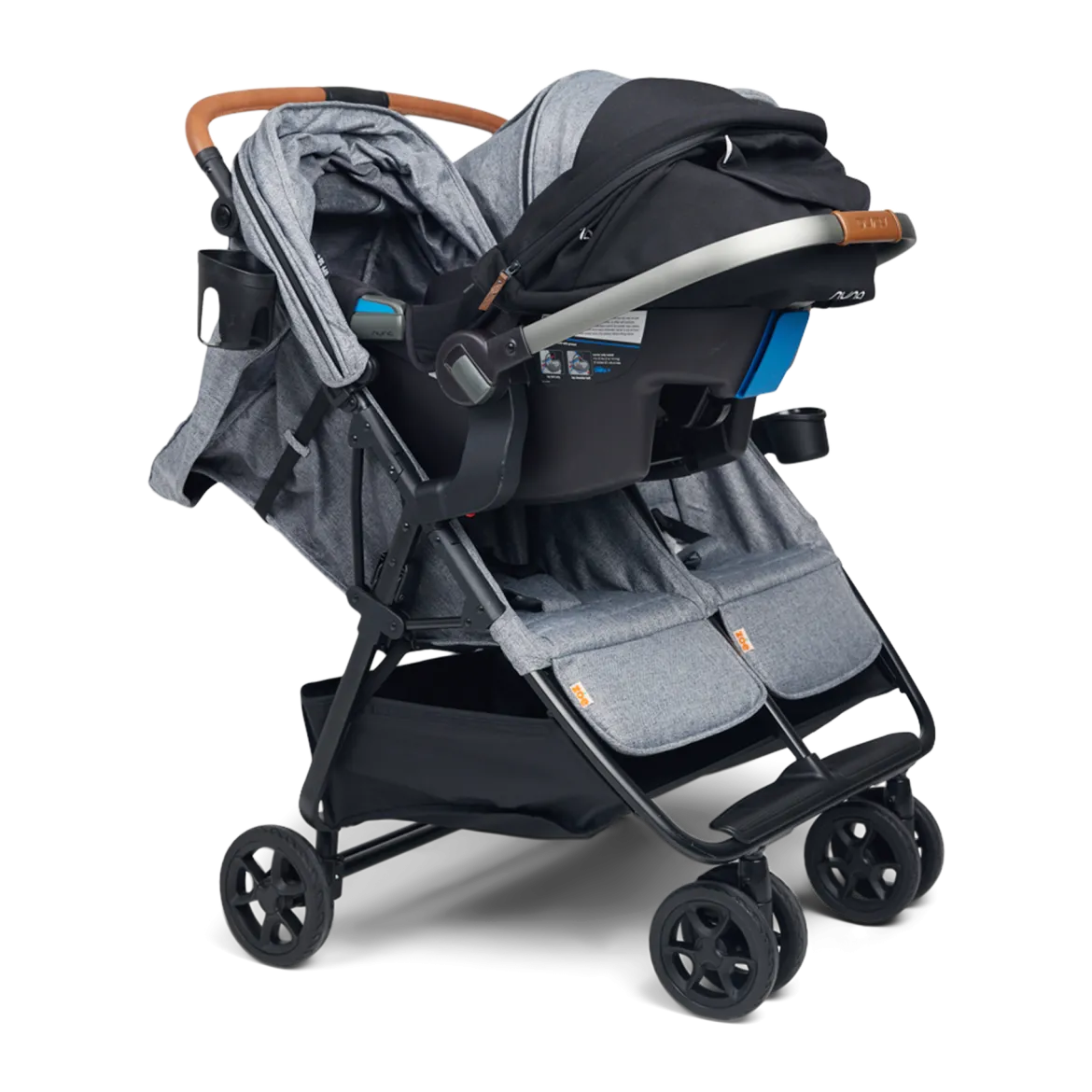 Car Seat Adapter for Twin V2- Nuna, Maxi Cosi, Cybex, Britax