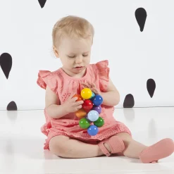 Classic Baby Beads Rattle Toy