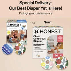 Clean Conscious Disposable Diapers Size 3-5