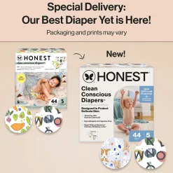 Clean Conscious Disposable Diapers Size 3-5