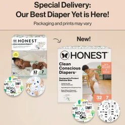 Clean Conscious Disposable Diapers Size 6-7