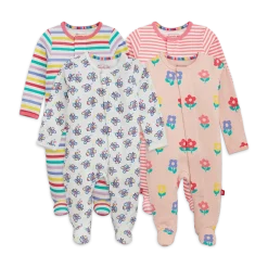 Cloudstretch Magnetic 4-Pack Footie