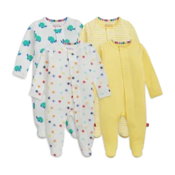 Cloudstretch Magnetic 4-Pack Footie