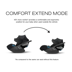 Cloud T Comfort Extend Infant Car Seat with SensorSafe