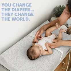 Contoured Changing Pad with Cover