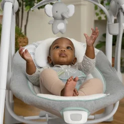 ConvertMe 2-in-1 Compact Portable Swing and Infant Seat