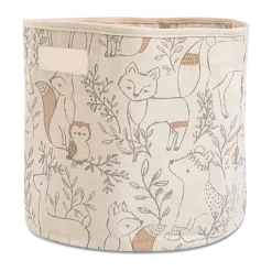 Cotton Canvas Storage Bin