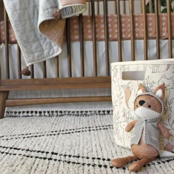 Cotton Canvas Storage Bin