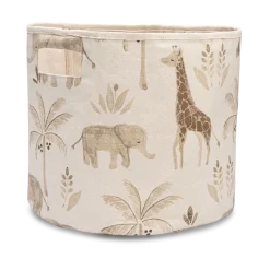 Cotton Canvas Storage Bin