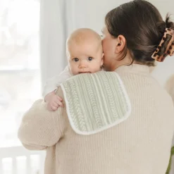 Cotton Muslin and Terry Burp Cloth Set (3 Pack)