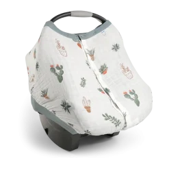 Cotton Muslin Car Seat Canopy